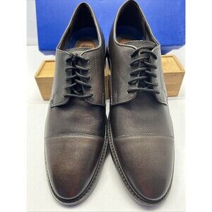 Vince Camuto Dress Oxford VY-Teodor Style Leather Brown Men SZ 10.5 New in Box